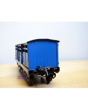 HORNBY ???, wagon tombereau rouge ETAT chargé 