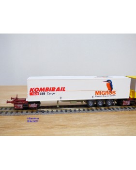 ROCO 1903, ensemble rail - route  type Us677  KOMBIRAIL  Talbot  MIGROS   Neuf  BO