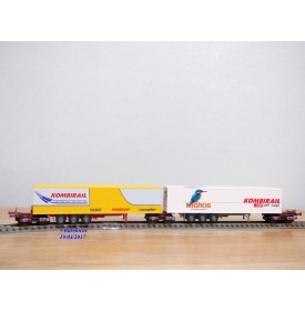 ROCO 1903, ensemble rail - route  type Us677  KOMBIRAIL  Talbot  MIGROS   Neuf  BO