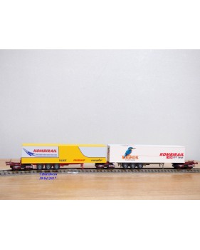 ROCO 1903, ensemble rail - route  type Us677  KOMBIRAIL  Talbot  MIGROS   Neuf  BO