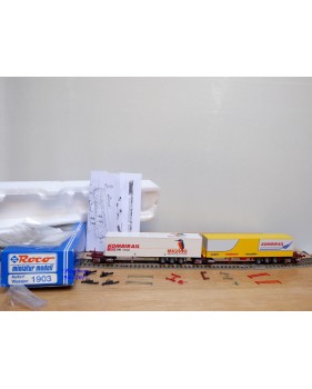 ROCO 1903, ensemble rail - route  type Us677  KOMBIRAIL  Talbot  MIGROS   Neuf  BO