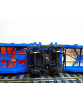 ROCO 47100, couplage porte conteneurs type Sggmrss  Kombiwaggon  SCHENKER  HORNBACH     DB     Neuf    BO