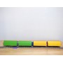 ROCO 47101, couplage porte conteneurs type Sggmrss 715 88  Kombiwaggon  HANGARTNER  FREY TRANSPORT  DB     Neuf    BO