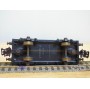 POCHER 159,  wagon plat chargé de rails  FS   BO
