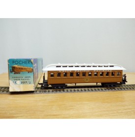 POCHER  227 / 2, voiture coach ancienne UNION PACIFIC   UP     BO