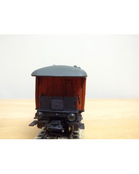 MÄRKLIN  N° 4270, voiture à plate formes d'extrémité 2/3 Kl. type BC 03  SJ   BO