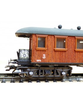 MÄRKLIN  N° 4270, voiture à plate formes d'extrémité 2/3 Kl. type BC 03  SJ   BO