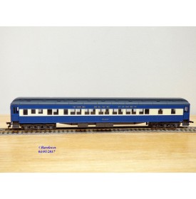 RIVAROSSI véro 2646, voiture Pullman Halley   The Blue Comet New Jersey Central  Neuf   BO