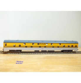 RIVAROSSI  2625,  voiture lits à  2 étages ( smooth side duplex roomette )   RIO GRANDE   D&RGW   neuf    BO