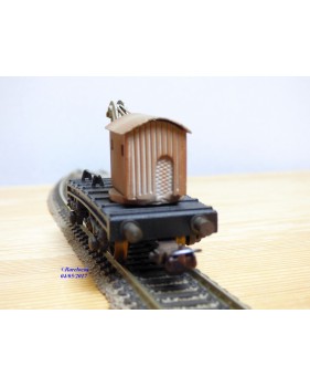 POCHER 311 / 2 , wagon silo special pour transport de ciment SBB