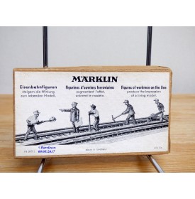 Märklin métal 404 Gc , coffret de 10 personnages ouvriers de la voie BO