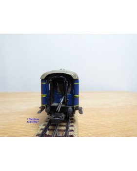 Märklin 4032 voiture grandes lignes A4ümg à feux de fin de convoi 1 Kl. DB BO