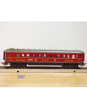 Märklin 346/ 3  (4010 ), voiture lits  (Schürzenwagen )  DSG