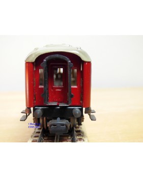 Märklin 346/ 3  (4010 ), voiture lits  (Schürzenwagen )  DSG