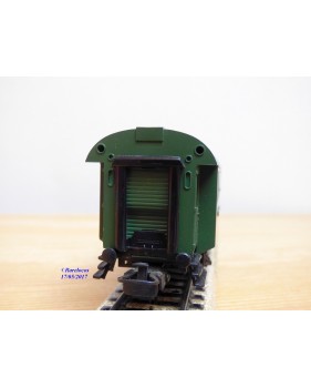 MÄRKLIN  4080,  voiture mixte  2 Kl. / fourgon à 3 essieux type BD3yge    DB     BO 