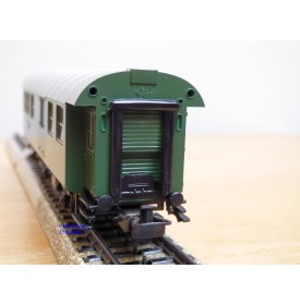 MÄRKLIN  4080,  voiture mixte  2 Kl. / fourgon à 3 essieux type BD3yge    DB     BO 
