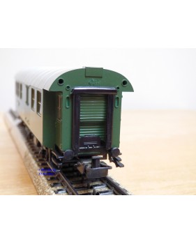 MÄRKLIN  4080,  voiture mixte  2 Kl. / fourgon à 3 essieux type BD3yge    DB     BO 
