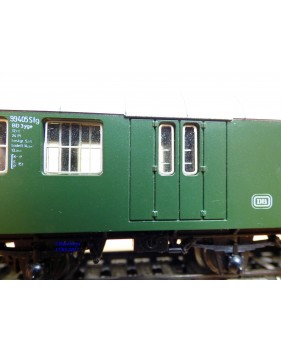 MÄRKLIN  4080,  voiture mixte  2 Kl. / fourgon à 3 essieux type BD3yge    DB     BO 