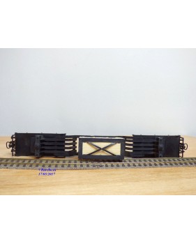 Märklin métal 4617 Wagon surbaissé EVS DB BO