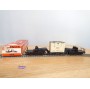Märklin métal 4617 Wagon surbaissé EVS DB BO