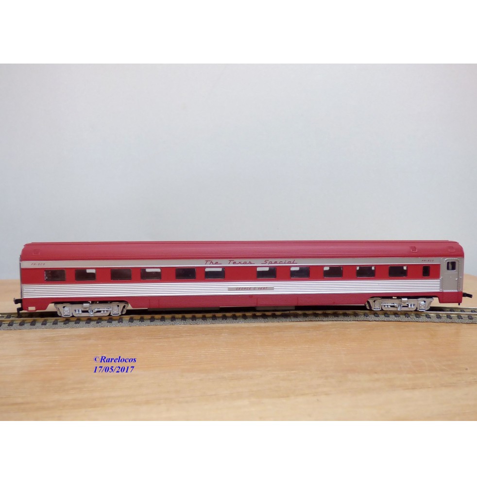 IHC  6812,  voiture lits  ( corrugated side roomette )  Georges G. VEST   FRISCO  SLSF   neuf    BO 