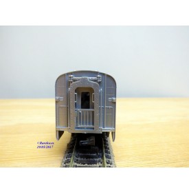 IHC  6731-1, voiture grandes lignes ( corrugated side coach  ) " Johan Printz "   PRR   neuf   BO 