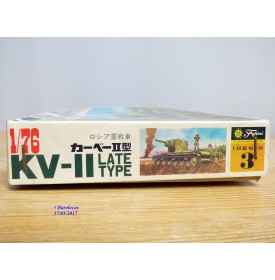 FUJIMI wa3-150,  char  lourd soviétique  KV-II      Neuf   BO  1/76
