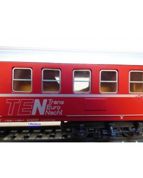 Märklin 4150, voiture  lits TEN  1/2 Kl.  type WLABsmh 166   DB    BO