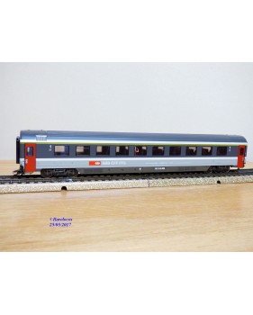 Märklin 4032 voiture grandes lignes A4ümg à feux de fin de convoi 1 Kl. DB BO