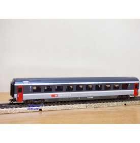 Märklin 4032 voiture grandes lignes A4ümg à feux de fin de convoi 1 Kl. DB BO