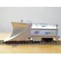 OVERLAND (OMI ) 3836,  chasse neige  ( Snow Plow )  Chicago & Northwestern  C&NW     BO