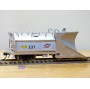 OVERLAND (OMI ) 3836,  chasse neige  ( Snow Plow )  Chicago & Northwestern  C&NW     BO