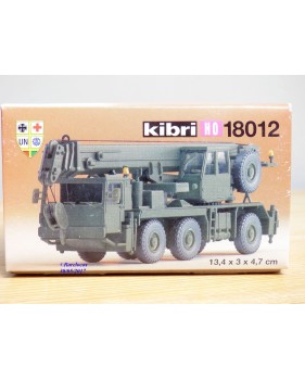 KIBRI  "echt " 18012, Kit camion grue militaire LIEBHERR  LTM 1050/3   Neuf  BO  1/87 HO