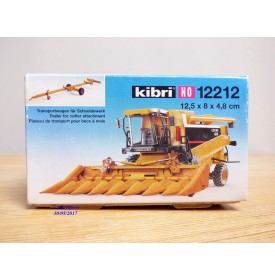 KIBRI 10908  Kit 3 remorques agricoles modernes ( Müller-Mitteltal, Meiller et Eckart ) Neuf  BO 1/87 HO