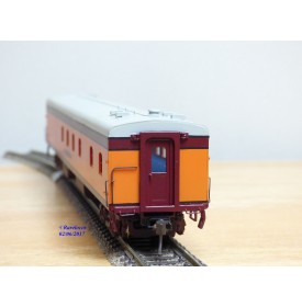Overland Models ( OMI ( Overland ) Ajin 3109, voiture restaurant ( Cafe / Diner)  CAFE   Hiawatha  Milwaukee Road     BO