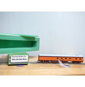 Overland Models ( OMI ( Overland ) Ajin 3109, voiture restaurant ( Cafe / Diner)  CAFE   Hiawatha  Milwaukee Road     BO