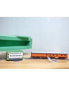 Overland Models ( OMI ( Overland ) Ajin 3109, voiture restaurant ( Cafe / Diner)  CAFE   Hiawatha  Milwaukee Road     BO