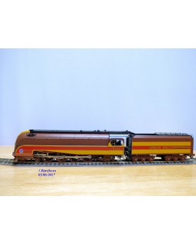 Overland Models ( OMI ) / Ajin 1558.1,  loco Mountain 4-8-2  ( 241 )   MT- 1  carénée  N¨: 7002  UNION PACIFIC  UP   BO