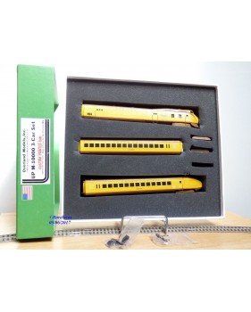 Overland Models ( OMI ) / Ajin 5197,  automoteur 3 éléments  :M- 10000  UNION PACIFIC  UP   BO