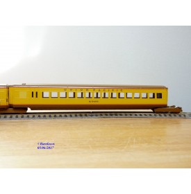 Overland Models ( OMI ) / Ajin 5197,  automoteur 3 éléments  :M- 10000  UNION PACIFIC  UP   BO