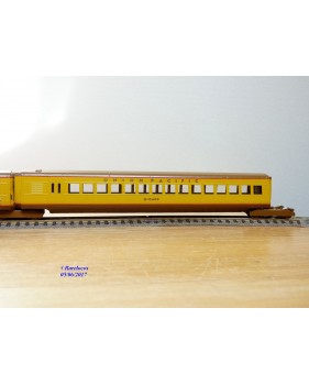 Overland Models ( OMI ) / Ajin 5197,  automoteur 3 éléments  :M- 10000  UNION PACIFIC  UP   BO