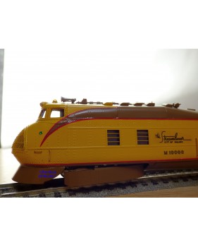 Overland Models ( OMI ) / Ajin 5197,  automoteur 3 éléments  :M- 10000  UNION PACIFIC  UP   BO