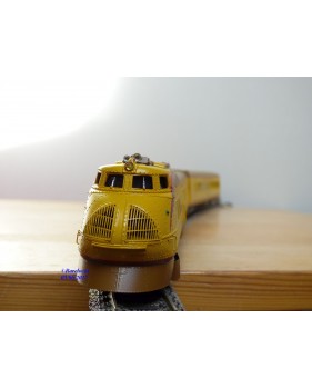 Overland Models ( OMI ) / Ajin 5197,  automoteur 3 éléments  :M- 10000  UNION PACIFIC  UP   BO