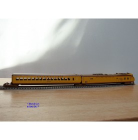 Overland Models ( OMI ) / Ajin 5197,  automoteur 3 éléments  :M- 10000  UNION PACIFIC  UP   BO
