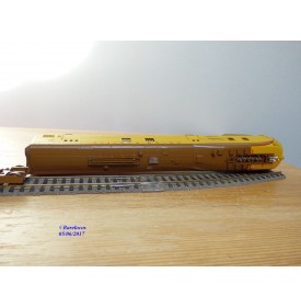 Overland Models ( OMI ) / Ajin 5197,  automoteur 3 éléments  :M- 10000  UNION PACIFIC  UP   BO