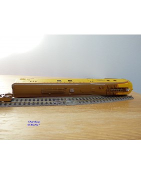 Overland Models ( OMI ) / Ajin 5197,  automoteur 3 éléments  :M- 10000  UNION PACIFIC  UP   BO