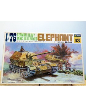 FUJIMI wa13,  char  chasseur de char  allemand  ELEPHANT   Neuf   BO  1/76