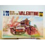 FUJIMI wa12,  char  d' infanterie britannique  VALENTINE    Neuf   BO   1/76