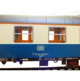 Märklin 4032 voiture grandes lignes A4ümg à feux de fin de convoi 1 Kl. DB BO
