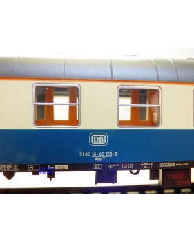 Märklin 4032 voiture grandes lignes A4ümg à feux de fin de convoi 1 Kl. DB BO